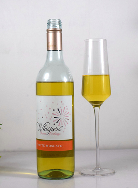 酸甜好喝！澳大利亚维斯帕MOSCATO莫斯卡托甜白葡萄酒whispers8度