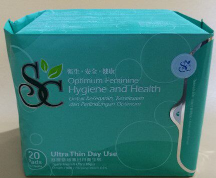 科士威卫生巾 SC舒馥蕾日用卫生巾89817超薄无香味卫生棉