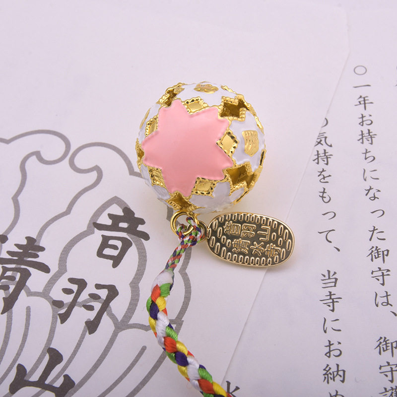 现货 正品日本御守清水寺开运樱花铃铛护身符招福姻缘财运健康