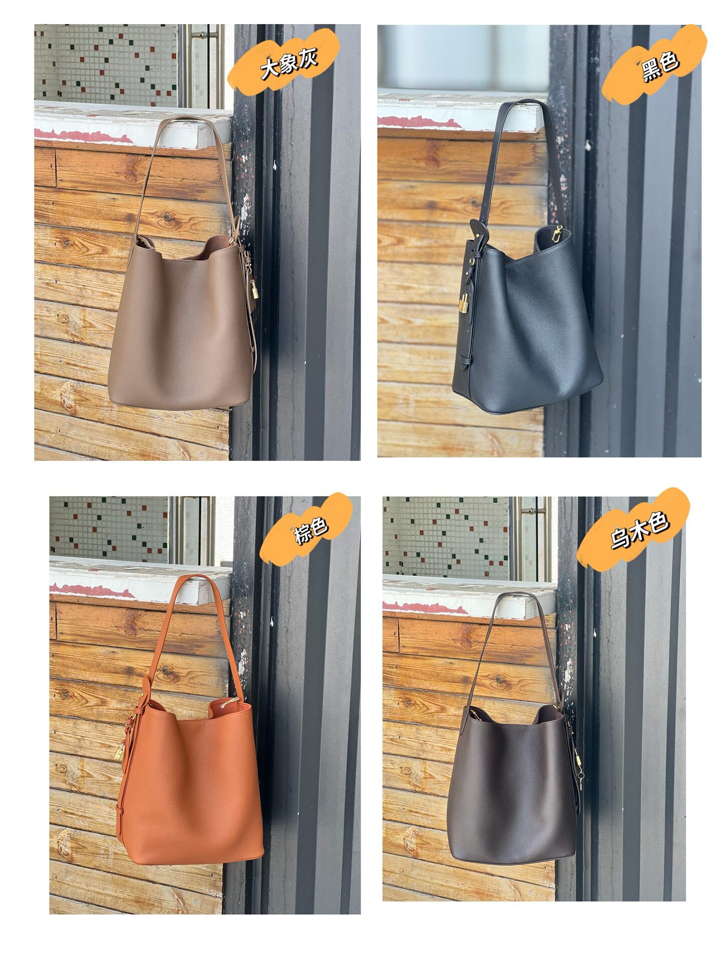 2025新款水桶包高级感小众复古春夏大容量通勤包包单肩斜挎包包女