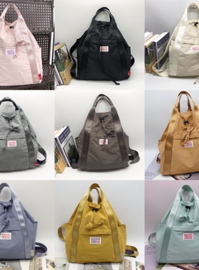 【爆款配色】潮牌ROOTOTE双肩日系轻薄防水书包大容量出游袋