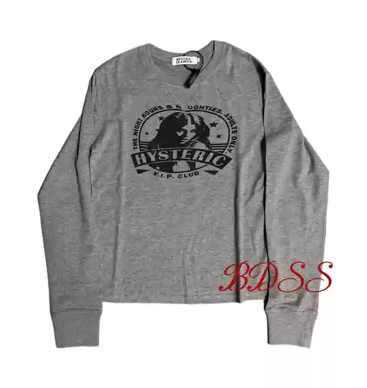 [Flower Gray Girl] Bdss Independent Hysteric Glamor Style Archive Long Sleeves