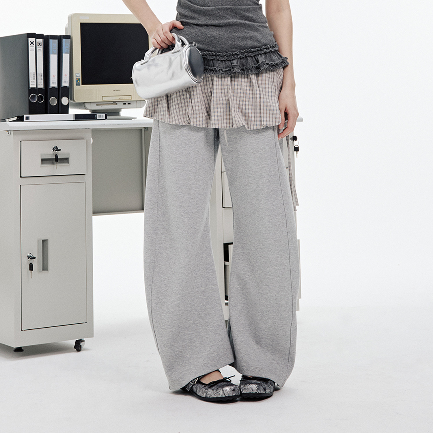 JUMPNEXT新款休闲弯刀卫裤