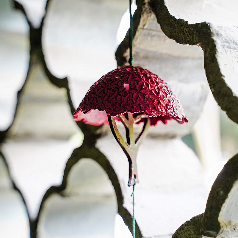 進口櫻花風鈴南部鐵器手作好聽