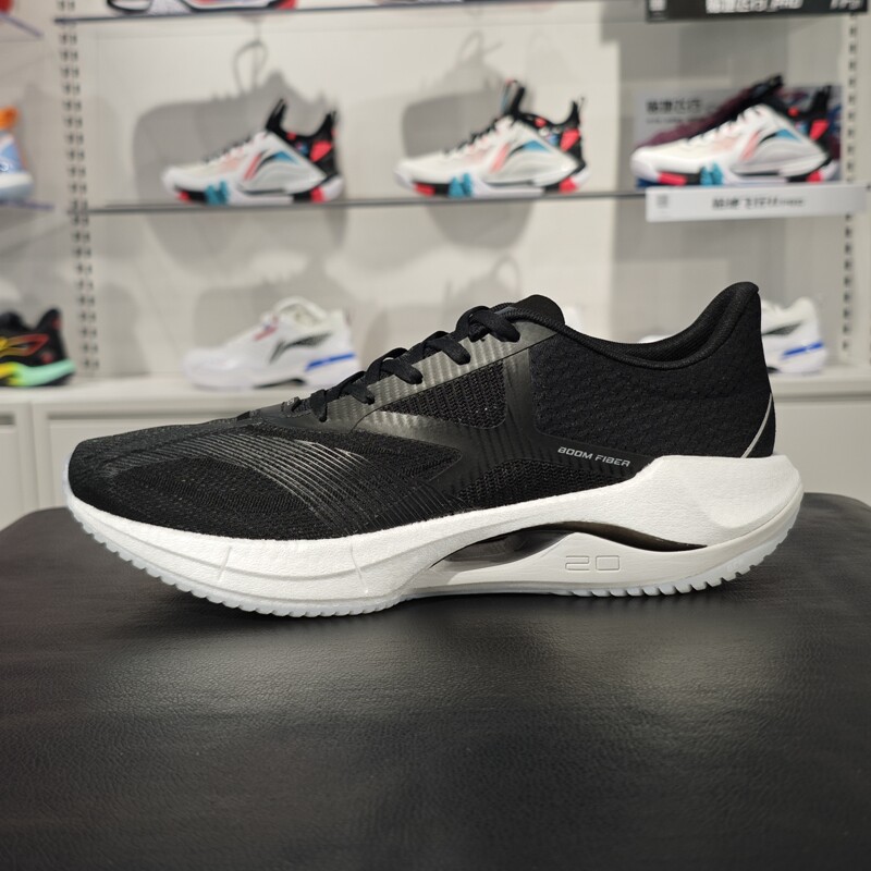 李宁2023新品超轻20男子轻便透气减震回弹轻质跑鞋ARBT001