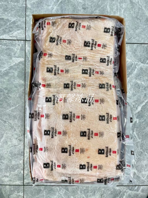 伊比利亚带皮黑猪五花肉西班牙带皮中方巴塔耶纯种橡果散养1公95