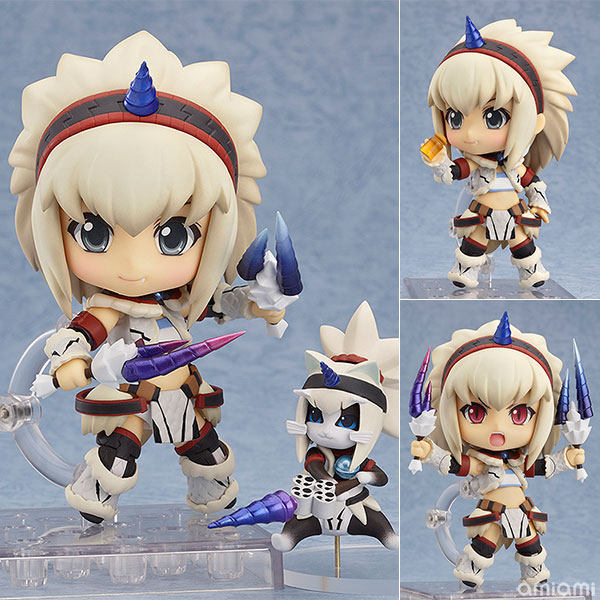 【孩是宝】玩具模型 gsc 粘土人 怪物猎人 麒麟 q版可动手办人偶