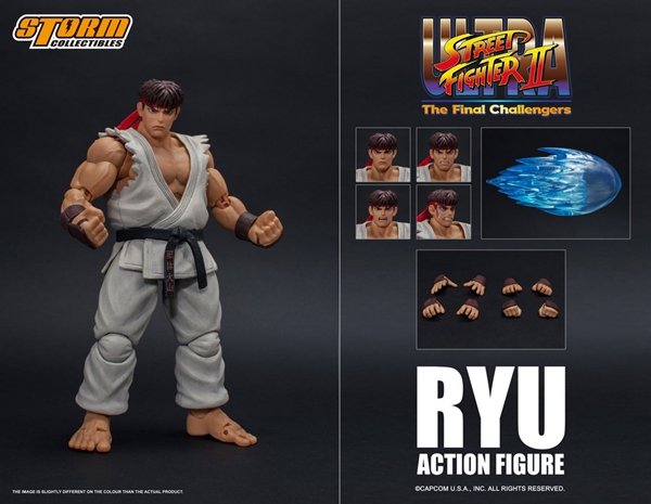 【孩仕宝】玩具模型 街头霸王 街霸 storm toys 隆 ryu 可动人偶