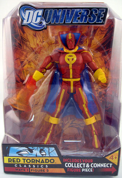 【孩仕宝】玩具模型 正义联盟 DCU 红色龙卷风 6寸 RED TORNADO