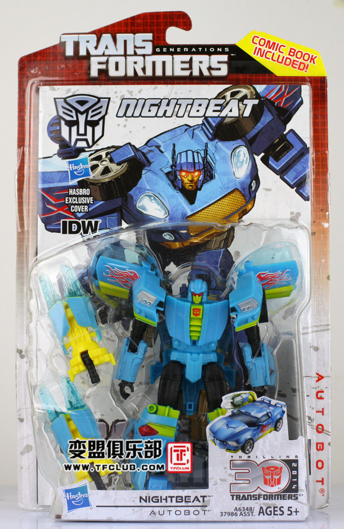 【孩仕宝】玩具模型 变形金刚 经典4.0 idw d级 夜巡 汽车人 正版