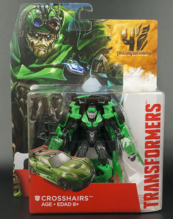 【孩仕宝】玩具模型 变形金刚4 绝迹重生 D级 克罗斯 准星 加强级