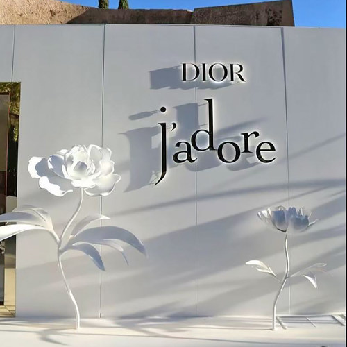 不锈钢花朵雕塑植物铁艺发光