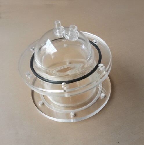 亚克力法兰盘离子交换柱法兰盖帽