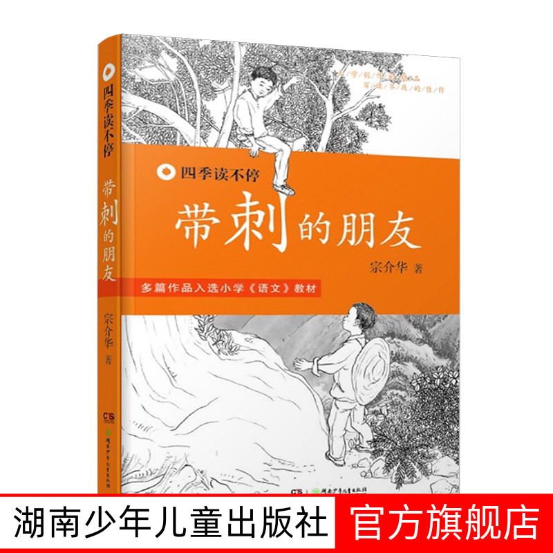 带刺的朋友三年级无注音四季读不停丛书宗介华畅销儿童文学故事书老师推荐小学生课外阅读书籍上册湖南少年儿童出版社