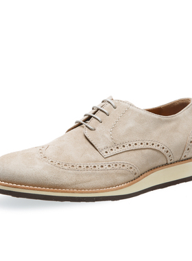 意大利原装进口germano bellesi翻毛皮英伦牛皮鞋男士皮鞋942