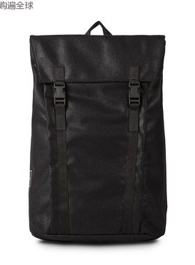 意大利进口MH way欧派时尚简约涤纶高档背包 休闲百搭双肩包 黑色