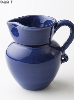 瑞典进口Gerbera Design纯手工欧式创意陶瓷小奶壶水杯凉水壶摆件