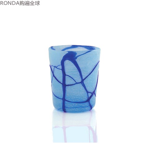 意大利手工彩色玻璃杯子