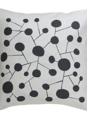 法国进口 EDITO创意时尚亚麻棉简约方形抱枕靠枕沙发靠垫45x45cm