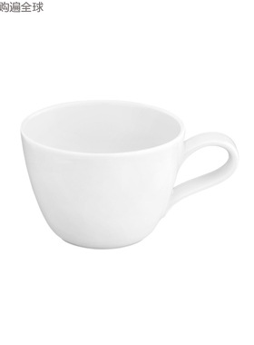 德国进口Seltmann Weiden简约陶瓷咖啡杯托碟下午茶杯纯白色230ml