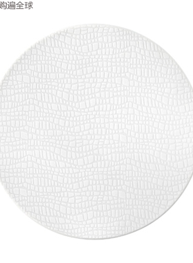 德国Seltmann Weiden欧式高档餐具陶瓷平盘 西餐盘 牛排盘子 白色