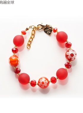 意大利穆拉诺玻璃幸福女士手链