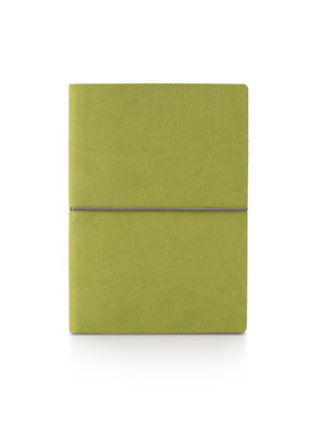 意大利进口CIAK 商务男女A5横线本简约记事本子横格本笔记本绿色