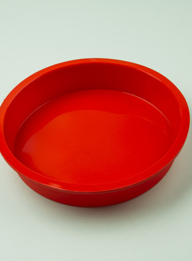 意大利进口Gamme gourmet 圆形铂金硅胶蛋糕模具披萨烤盘烘焙工具