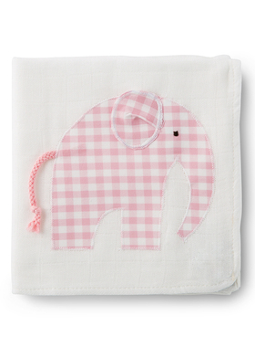 德国原装进口Manufaktur Hannover全棉纱布婴儿宝宝毯子80*80cm