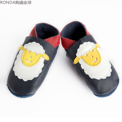 新西兰进口PITTER PATTER婴儿防滑鞋 宝宝软底鞋 学步鞋 0-18个月