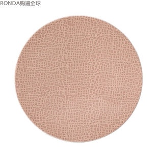 粉色 德国进口Seltmann Weiden欧式 时尚 餐具陶瓷平盘西餐盘牛排盘