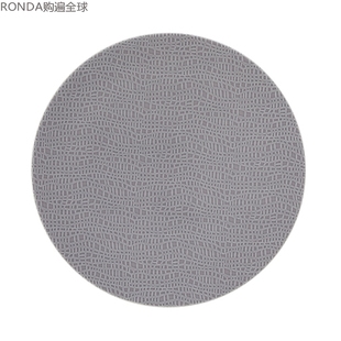 德国进口Seltmann 灰色 Weiden欧式 餐具简约陶瓷平盘西餐盘牛排盘