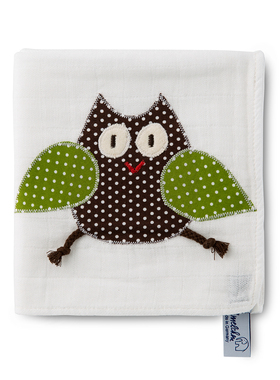 德国 Manufaktur Hannover婴儿宝宝新生儿全棉纯棉纱布浴巾薄款