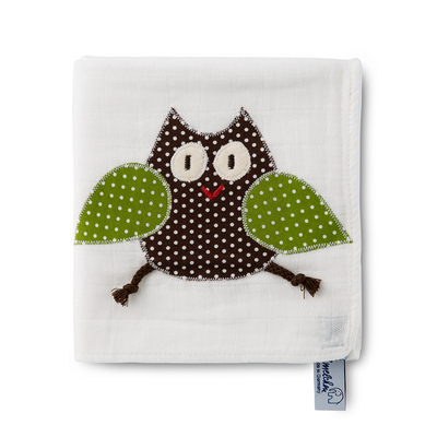 德国 Manufaktur Hannover婴儿宝宝新生儿全棉纯棉纱布浴巾薄款