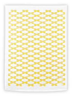 芬兰原装进口SAGALAGA DESIGN餐具水具清洁巾洗碗巾百洁抹布黄色