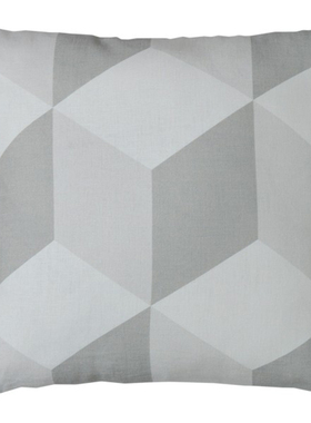 法国进口EDITO时尚简约沙发床上抱枕靠枕方形靠垫大菱形45x45cm