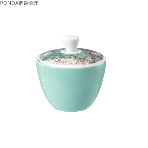 德国进口Seltmann Weiden多彩生活无铅陶瓷咖啡糖罐糖盅糖缸260ml