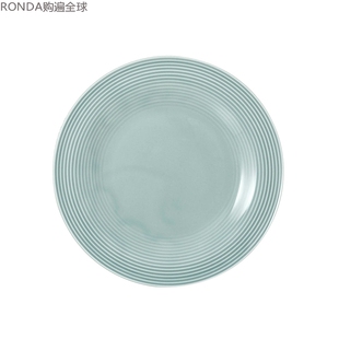 简约西餐具 德国进口 seltmann Weiden水纹系列陶瓷餐盘 菜盘子