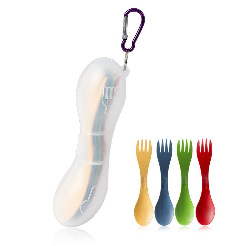 韩国进口nineware旅行户外野餐便携餐具创意磁力叉勺叉子勺子套装,餐饮具,淘宝优惠券,粉丝福利购,淘宝优惠卷