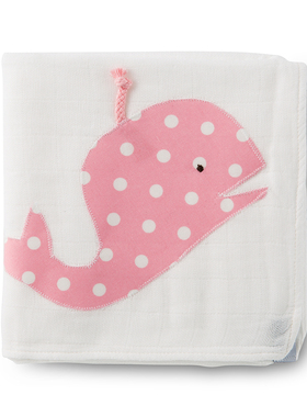 德国Manufaktur Hannover全棉 新生儿宝宝 婴儿浴巾纯棉纱布薄款