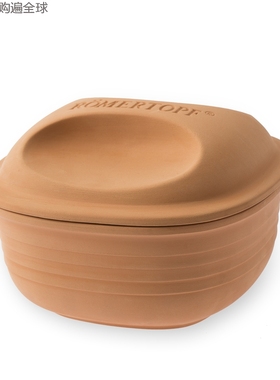 德国进口ROMERTOPF陶制多功能耐高温烤箱用烤锅多用途方形陶土锅