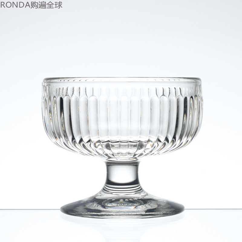 法国进口roch无铅玻璃冰激凌杯