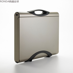 新西兰YOUMANS多功能男女高端商务旅行电脑包文件包玫瑰金中号