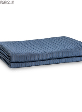 芬兰进口Lennol 欧式涤纶加厚床单 双人大床盖 单件蓝色250*260cm