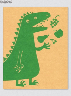 英国Lisa Jones Studio儿童启蒙认知学习小卡片 带信封 食草恐龙