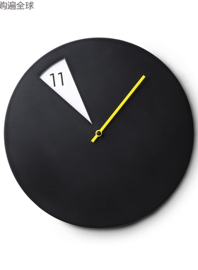 意大利进口Sabrina Fossi现代简约时尚创意客厅装饰挂钟钟表30cm