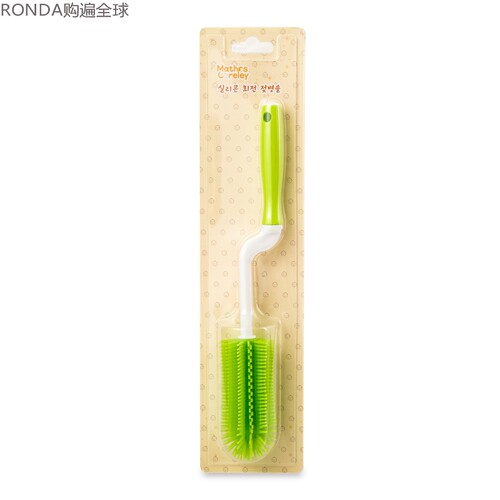 韩国原装进口旋转硅胶奶瓶刷