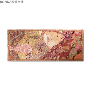 比利时进口GK-ART提花编织欧式客厅挂毯 地毯“达娜厄-克里姆特”