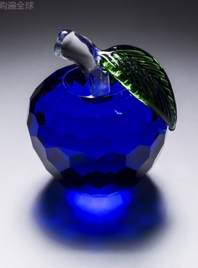 意大利生日情人节琉璃水晶苹果