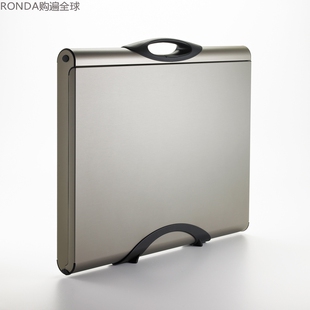 新西兰进口YOUMANS多功能男女商务旅行电脑包文件包玫瑰金 大号